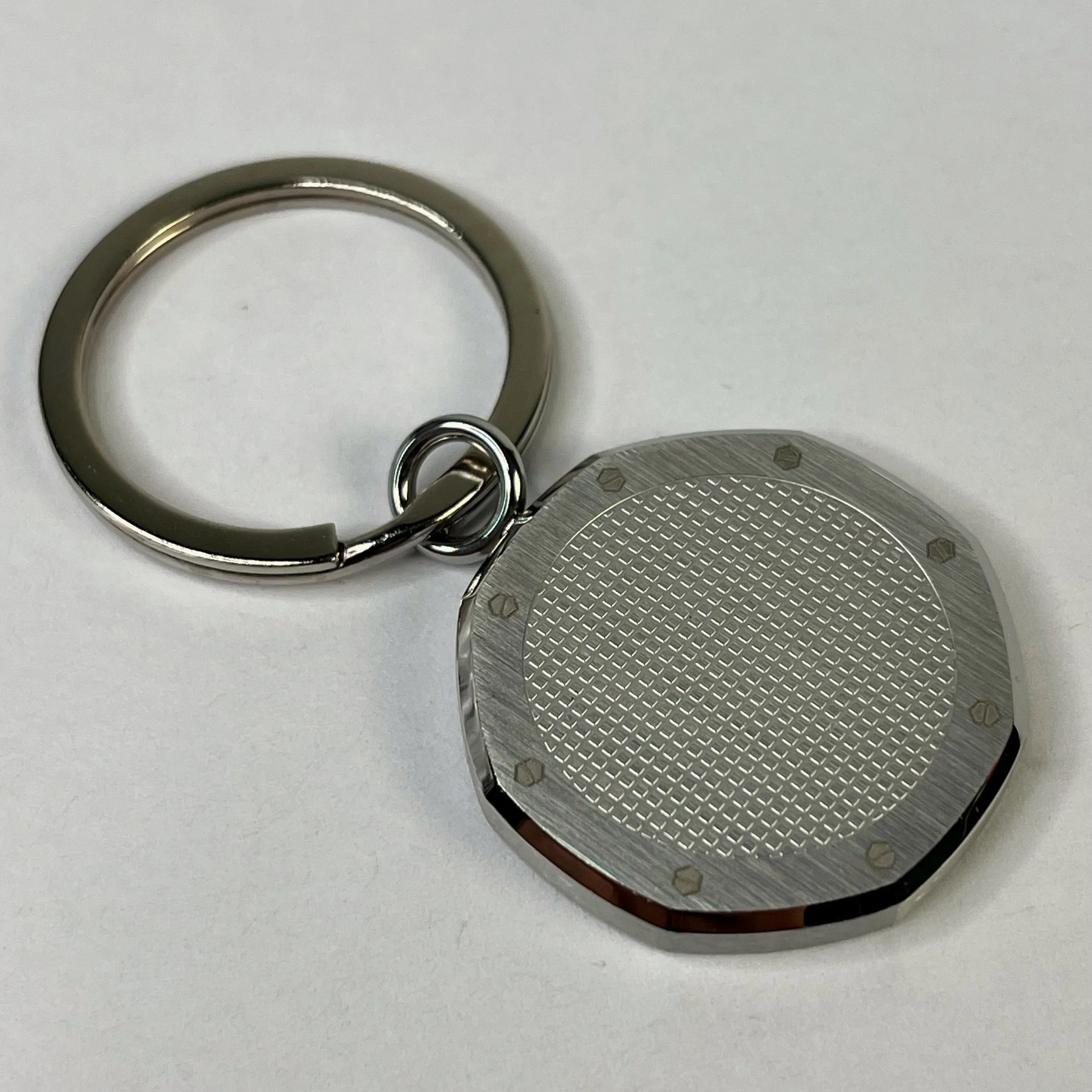 Authentic Patek Philippe Azure Blue Leather Keyring | Handmade VIP